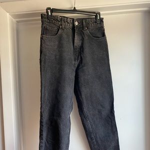 Zara - Black mom jeans - Size 4